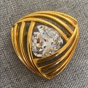 Vintage Crystal Brooch